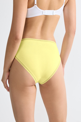 Дамски бикини GO Crush с високи крака C3P 3 бр. Sloggi - оранжеви