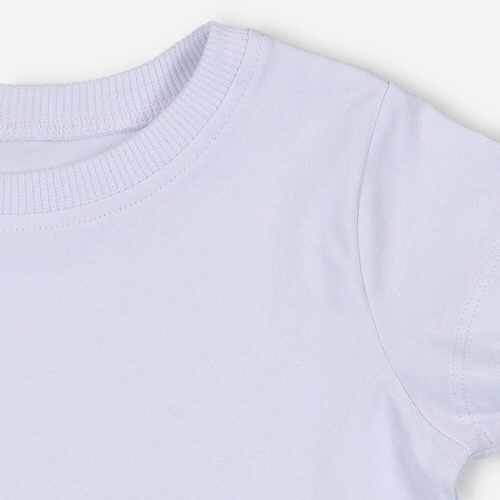 KAR-2007/BIA Тениска Lagarto Verde за момче, бяла