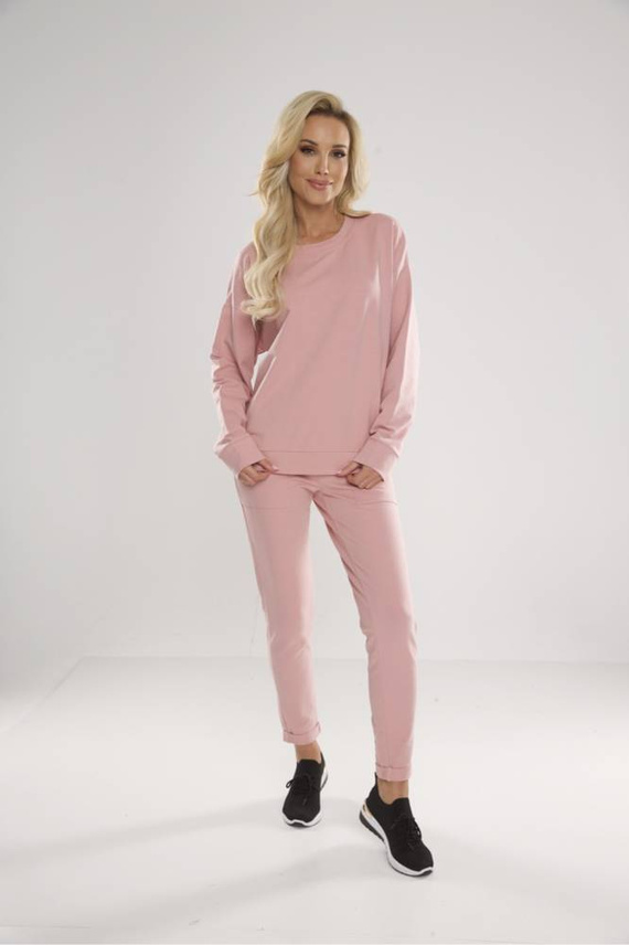 633 Дамски спортен костюм Classic Forex - розов