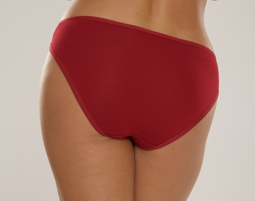 004 Limited Дамски бикини De Lafense - класически, с ниска височина, вискоза - бордо