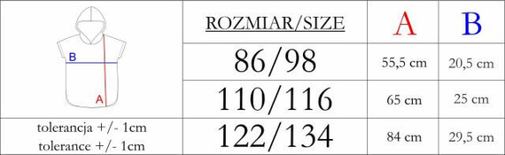 Детско пончо Nicol 224391 муселин 100% памук с качулка - розово