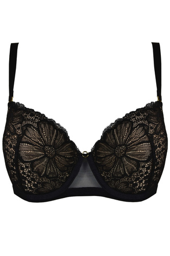 19230 Julia Milano Сутиен с пълни чашки, бежов - пълни чашки, комфорт и елегантност