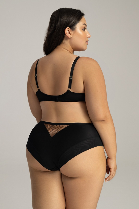 2144 Дамски бикини AVA - черни