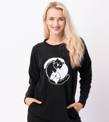 LHD 922 Key дамска риза, черна