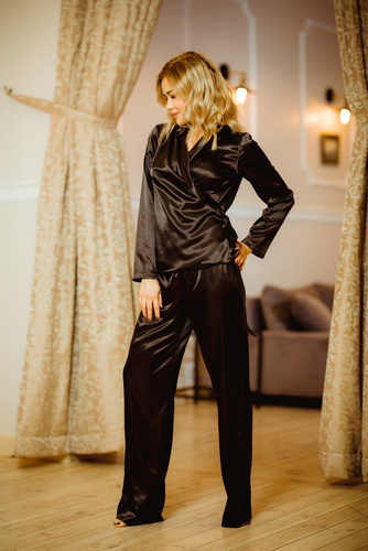 Rawa Дамски пижамен комплект Kalimo - черен