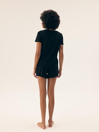 43022 Дамска пижама Noves Henderson - черна