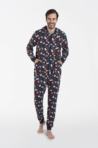 Рохас Италианска мода мъжки гащеризон - принт 