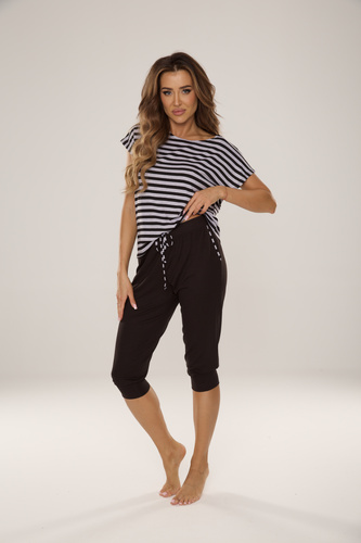 540 Дамска пижама Jovite - черна