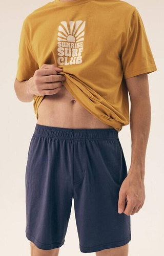 42600 Мъжка пижама Sun Henderson - жълта