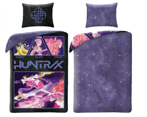 Спален комплект K-POP Demon Hunters 04 Halantex 140x200 микрофибър + 70x90