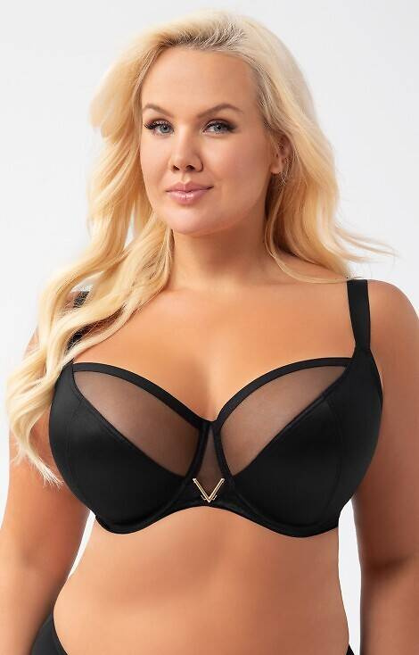 K 564 Vicky Мек сутиен Gorsenia черен