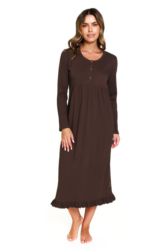 7318 Doctor Nap – Нощница за бременни и кърмачки от памук | Полско производство - брауни