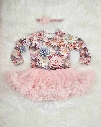 Маргаретка боди с дълъг ръкав Bambarillo