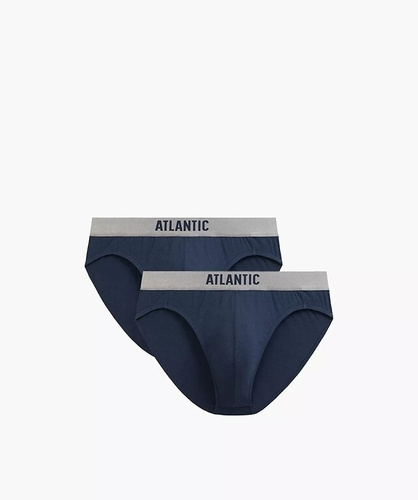Спортни мъжки слипове Atlantic 2MP-1589 - идеално прилягане и еластична талия, 2 в 1 пакет