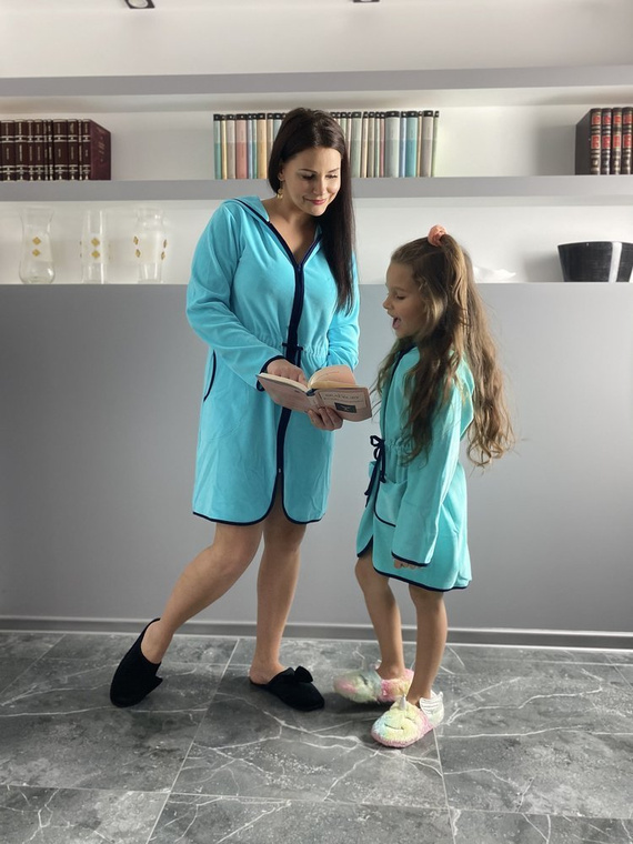 374 / 375 Детски халат Desiree - мента