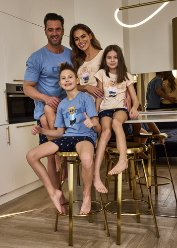 787/107 788/107 Момичешка пижама Nice Cornette прасковено