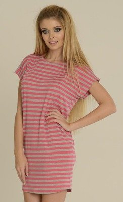 539 Нощница Jovite kr. ръкав - малина+меланж