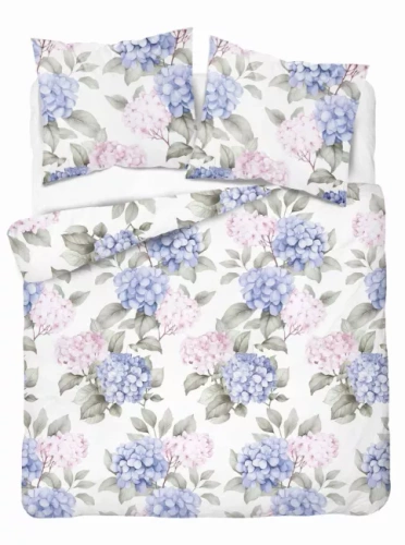 5488 B Detexpol Satin Stories сатенено спално бельо бяло | 100% памук, сатенирана тъкан, цип, подаръчна опаковка