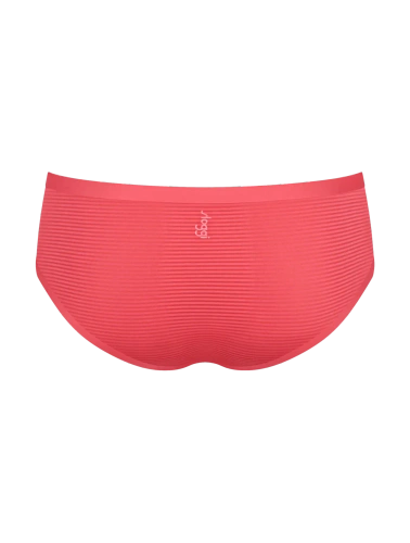 Бикини hipster sloggi ZERO Feel Air безшевни, леки flamingo