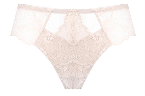 Дантелени бикини Belem Unikat бежови – меки, удобни, невидими