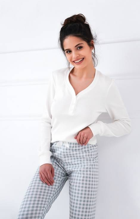 Дамска пижама Desire Sensis - екрю