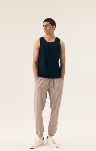 42978 Мъжка тениска Move 10 Henderson, черна – памук, 2 бр.