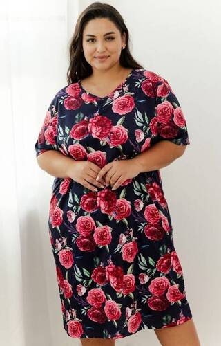 3358 Claire Дамска риза Taro - морско синьо