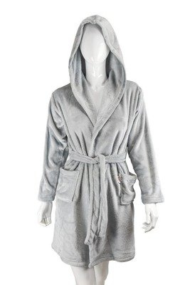 378 Детски халат за баня Junior Soft Forex - сив