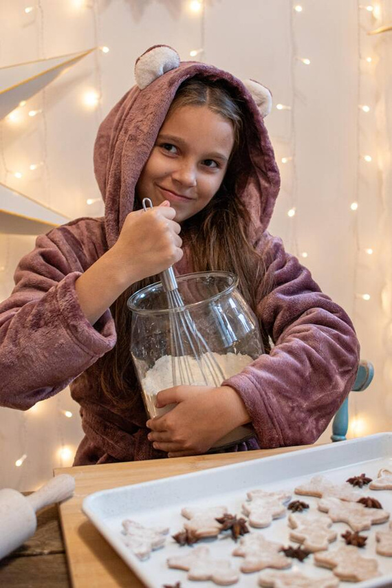 730 Детски халат за баня Serena Forex - Berry