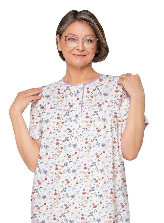 203 Нощница с цип Bogna I Martel -25 лилава