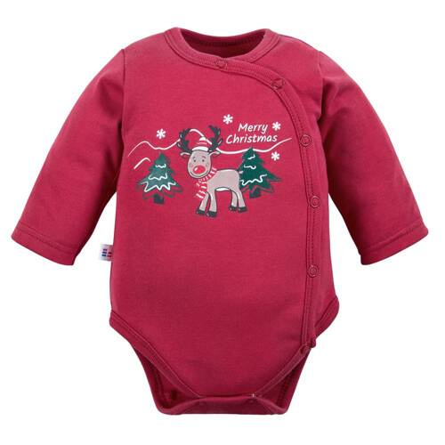 Здравей Елен! Боди с дълъг ръкав Eevi - бордо