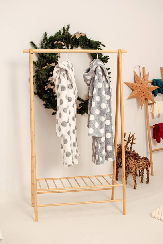 323 Dots Forex халат - екрю