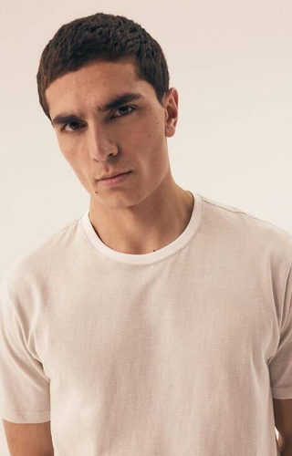 42633 Премиум мъжка пижама Dive Henderson - бяла