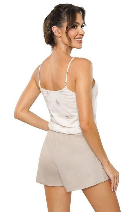 Sandi Top Дамска пижама Donna бежово