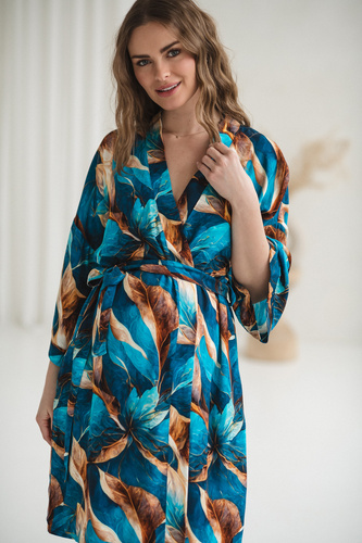 Milk&Love бамбуков халат за бременни Marmaid  100% вискоза