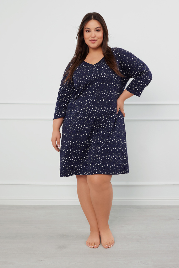 Нощница Libra, 3/4 ръкав Италианска мода - принт