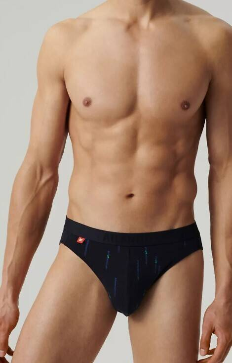 3MP-193 A'3 Мъжки слип Atlantic - морско синьо-зелен