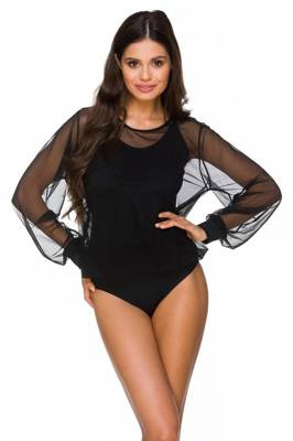 232 Дамско тяло Lupoline - черно