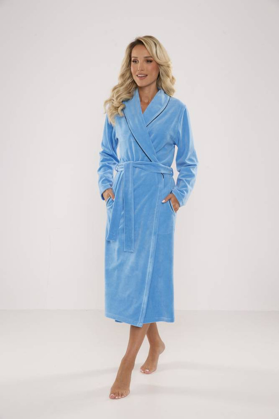 389 / 390 Lydie Дамски халат Forex - син