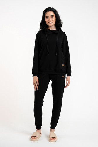 Дамска блуза Malmo Италианска мода - черна