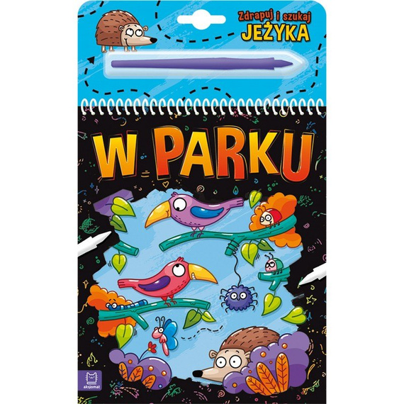 AKS680-7 Скреч книга, търсене на таралеж със стилус Axiom