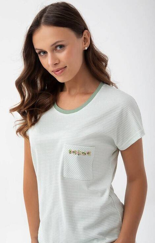 323 Дамска пижама Luna - зелена