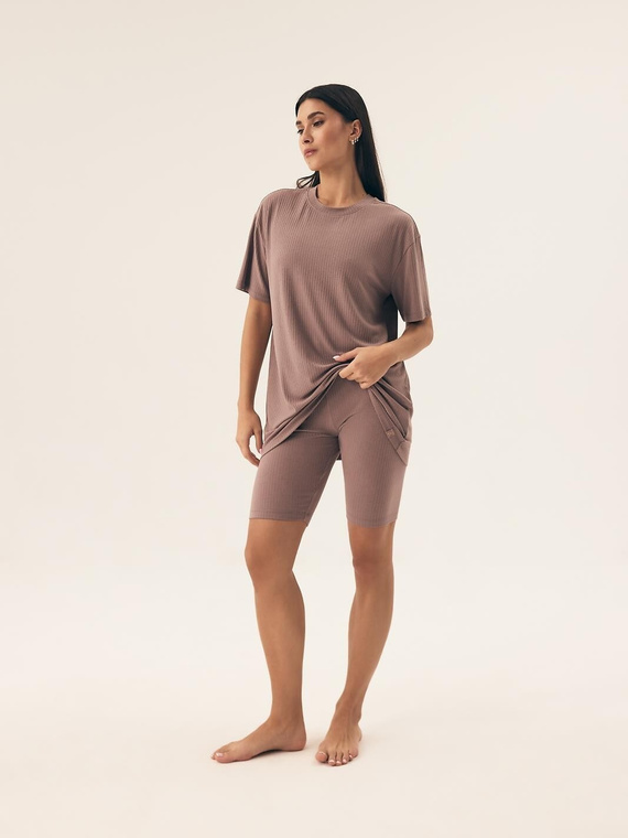 42682 Дамска пижама Nueva Henderson - кафява