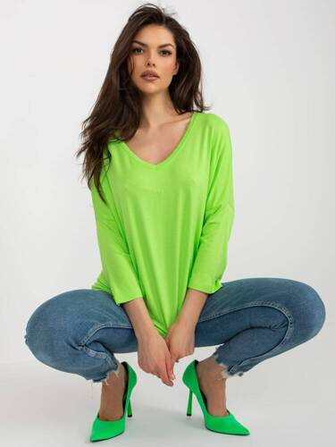 RV-BZ-7663.05 Дамска блуза Paris lime lime