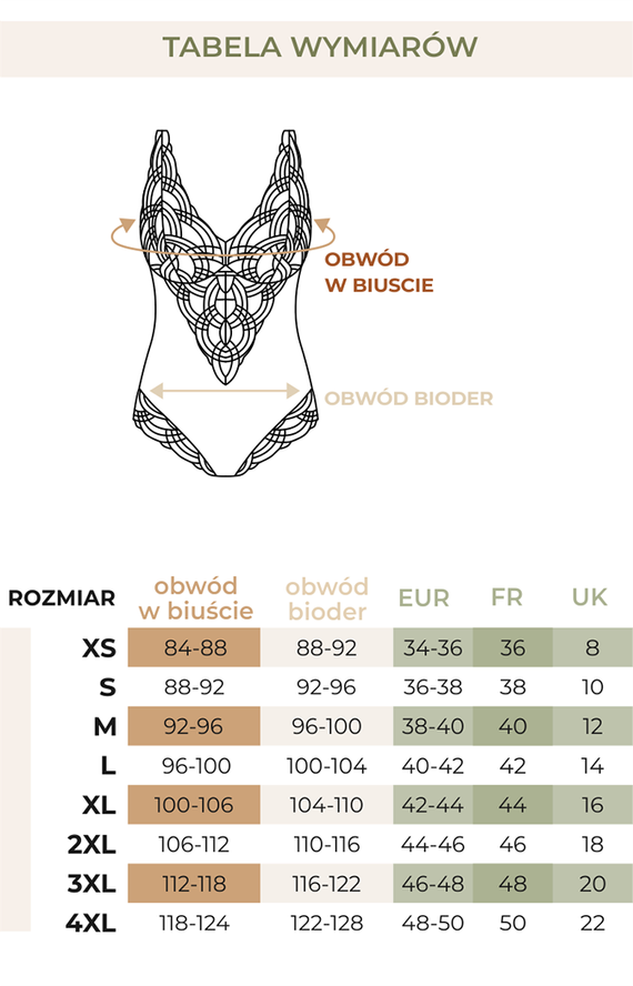 Desire дамско боди Mefemi - капучино