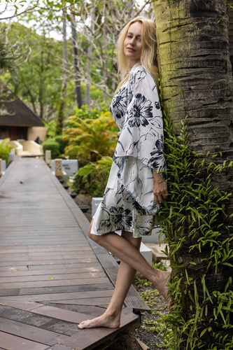 Capri Дамски халат Kalimo - романтика