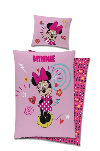 Памучно спално бельо Mini Mouse Carbotex