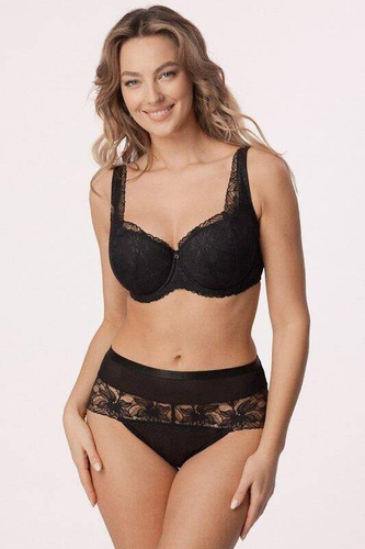Сутиен с пълна чашка Laura Big Mefemi - черен