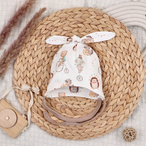 Бебешка шапка Circus Nini – 100% органичен памук