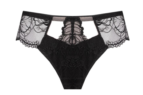 Бикини Unikat Belem черни дантелени удобни елегантни